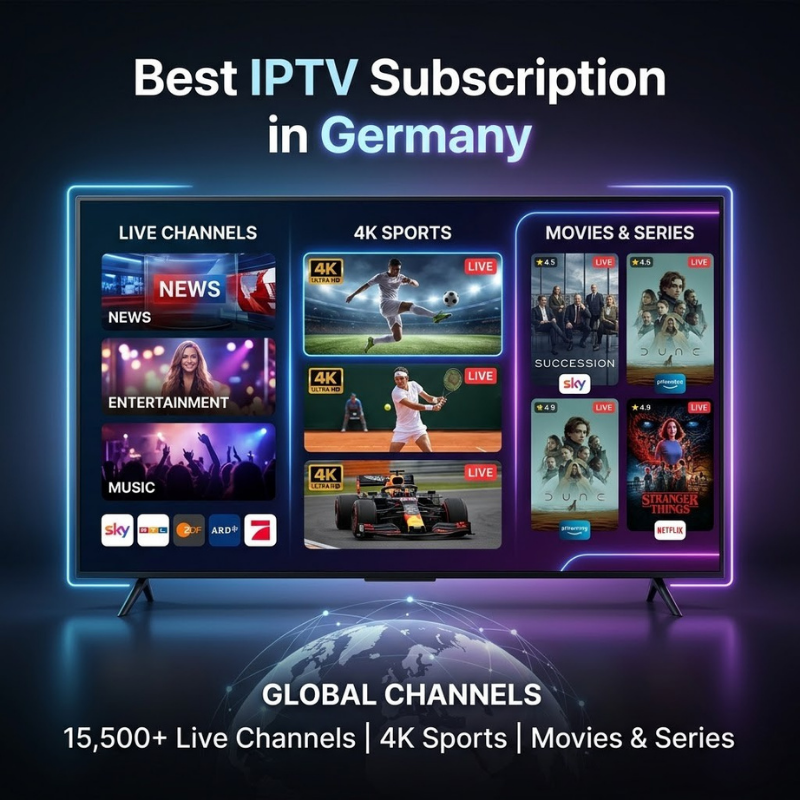 أفضل اشتراك IPTV في ألمانيا