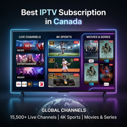 أفضل اشتراك IPTV في كندا