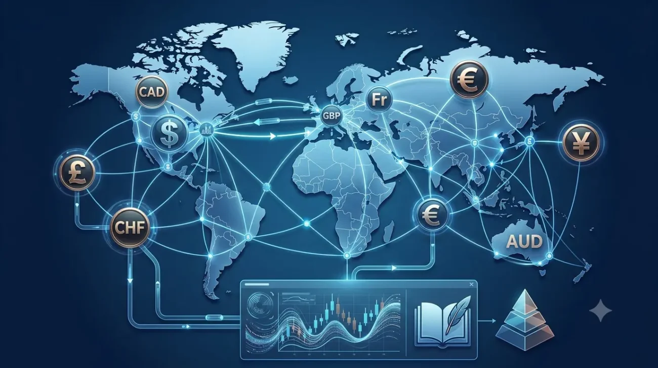 العملات الرئيسية في سوق الفوركس
