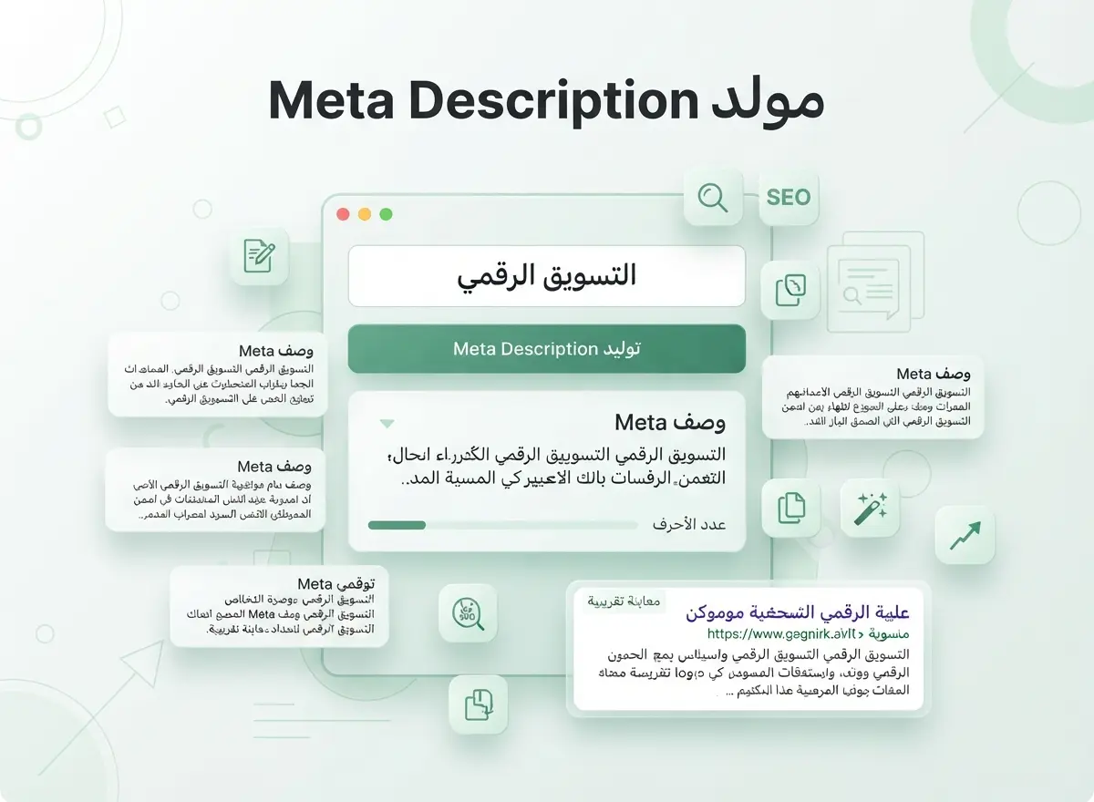 مولد Meta Description
