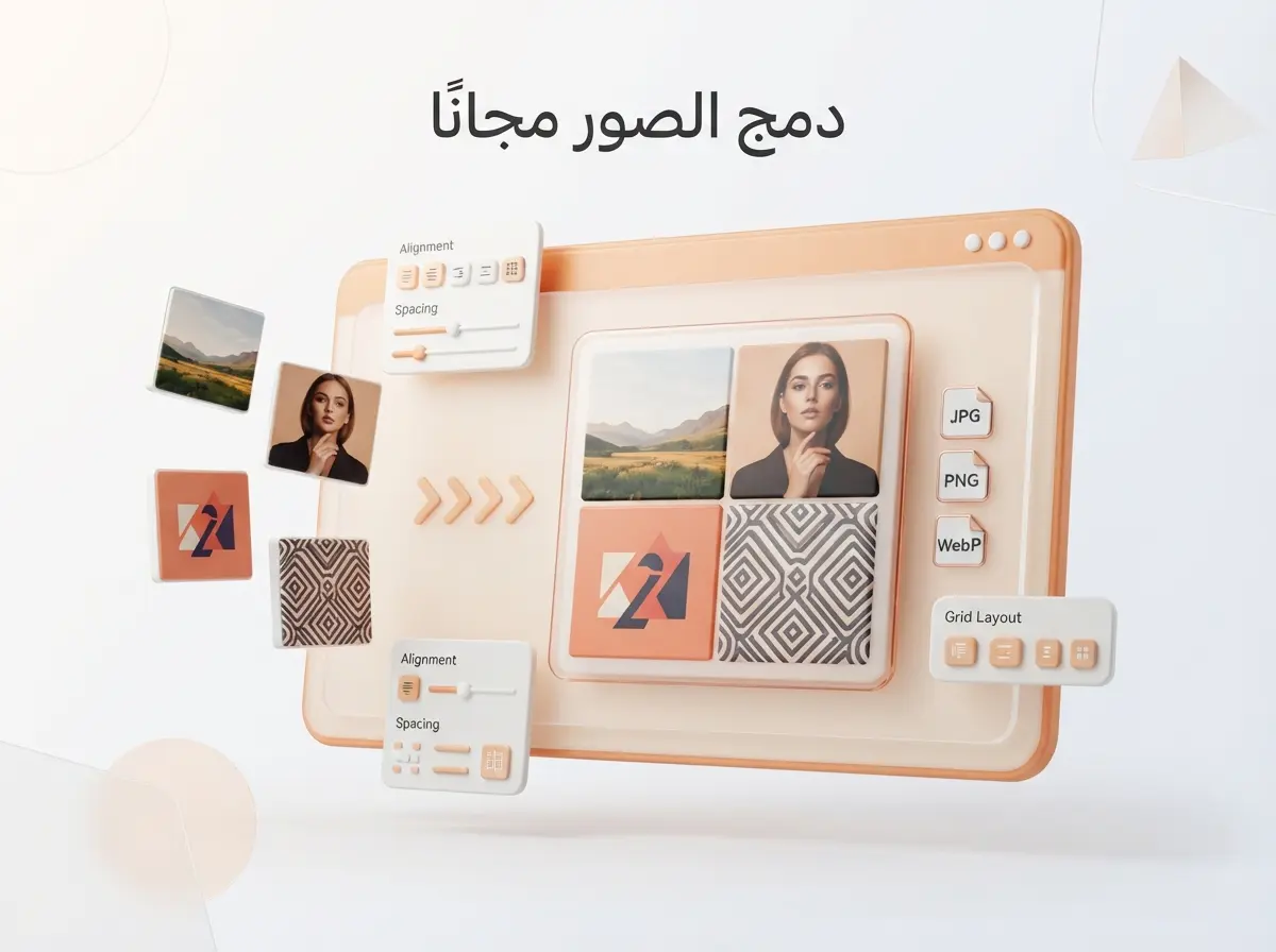 دمج الصور مجانًا